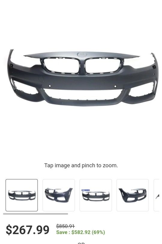 2014-2018 BMW 4 Series Bumper