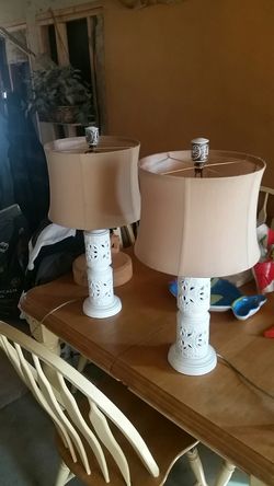 Lamps pair