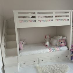 pottery barn bunk bed