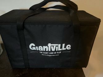 Giantville Giant Tumbling Tower Game with Carrying Case