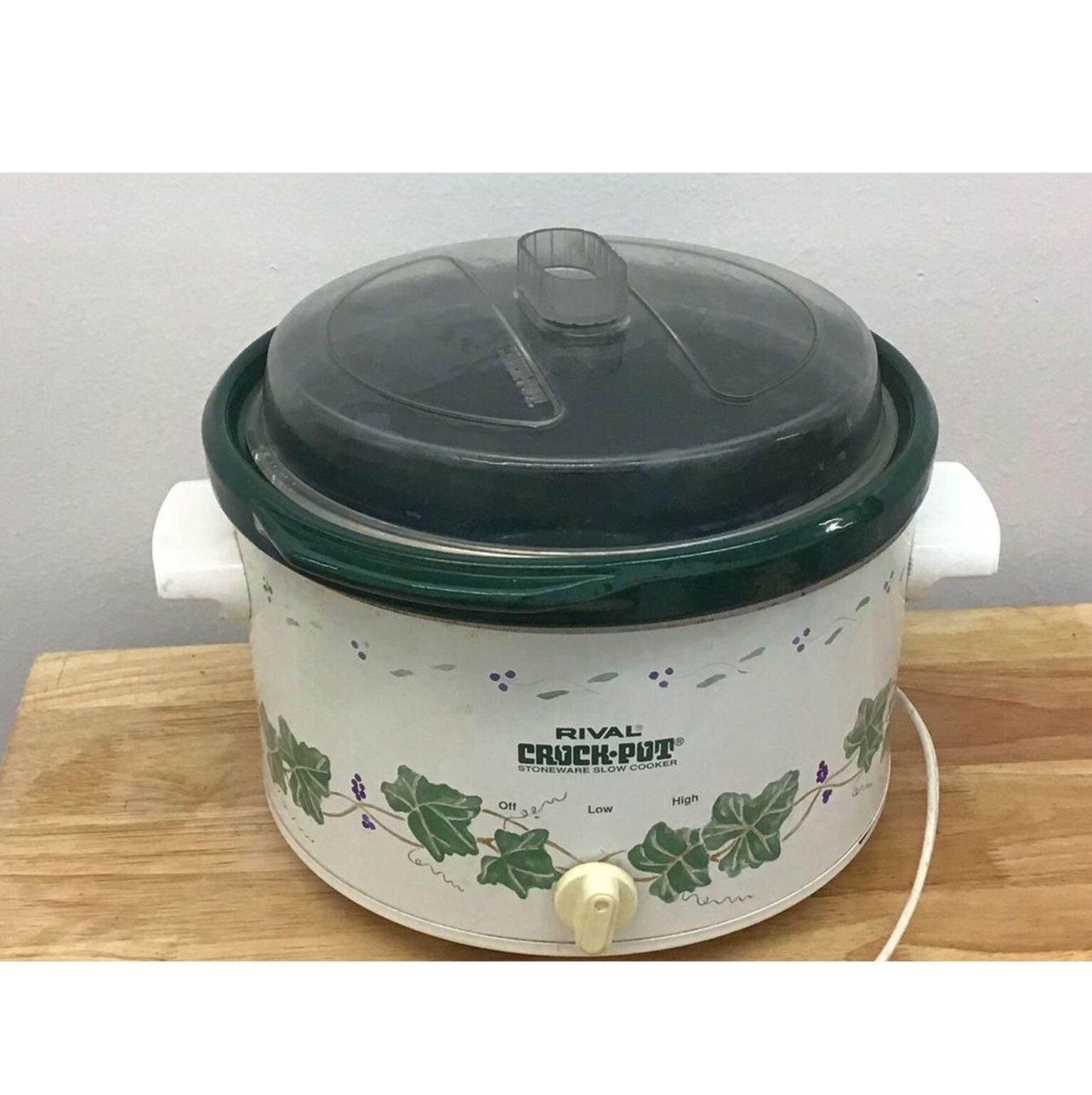 Vintage Rival Emerald Green Crock Pot Slow Cooker for Sale in