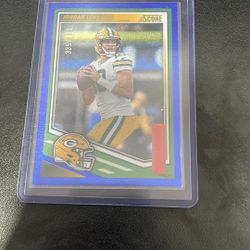 Jordan Love Football Card