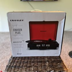Crosley Cruiser Plus Turntable with Bluetooth