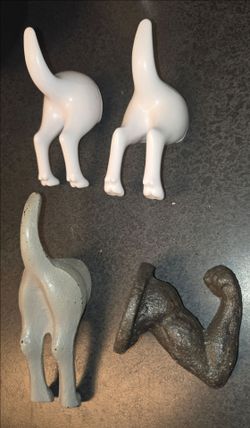 Wall hooks for keys / clothes