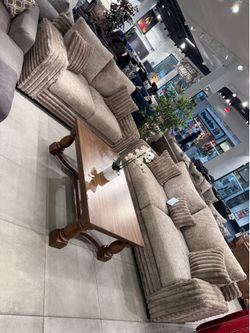Beautiful and Comfortable Sofa Set With Oversize Seats