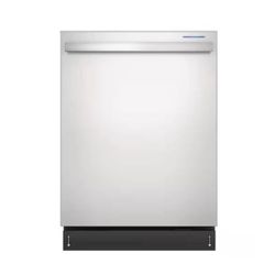 24 in. Top Built-In Tall Tub Dishwasher in Stainless Steel with 6 Cycles 45dBA 
