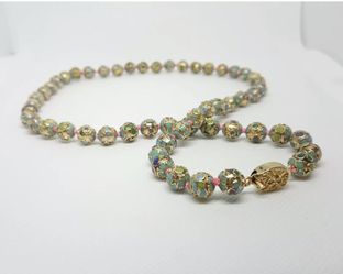 Cloisonné necklace