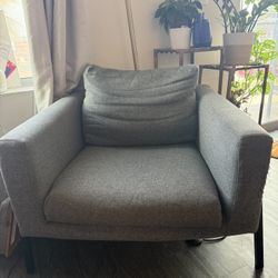 Gray IKEA Armchair
