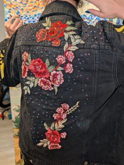 Custom denim jacket