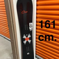  161 cm. NEW 2025 Something Gnu Powder snowboard