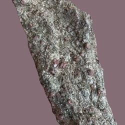 Purple Garnets. Gemstones Crystals Rocks Minerals