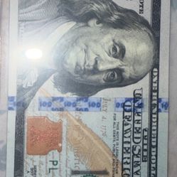 Fancy $100 - Uncerculated 
