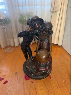 Bronze statue