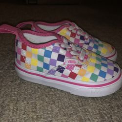 Toddler Checkerboard Vans 