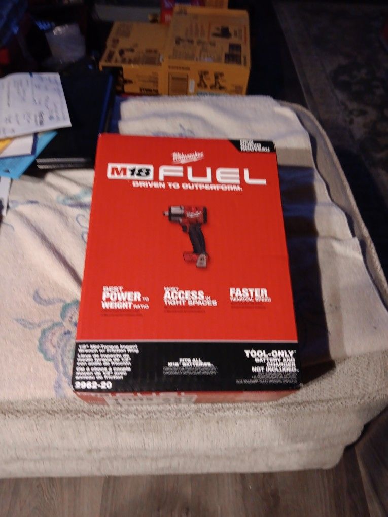 1/2 Milwaukee Mid Torque Impact Wrench