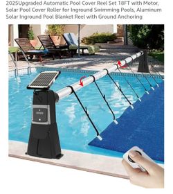 Automatic solar reel cover https://offerup.com/redirect/?o=bW90b3IuTkVX MOTOR ONLY