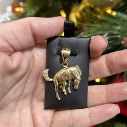 14k Horse Charm 