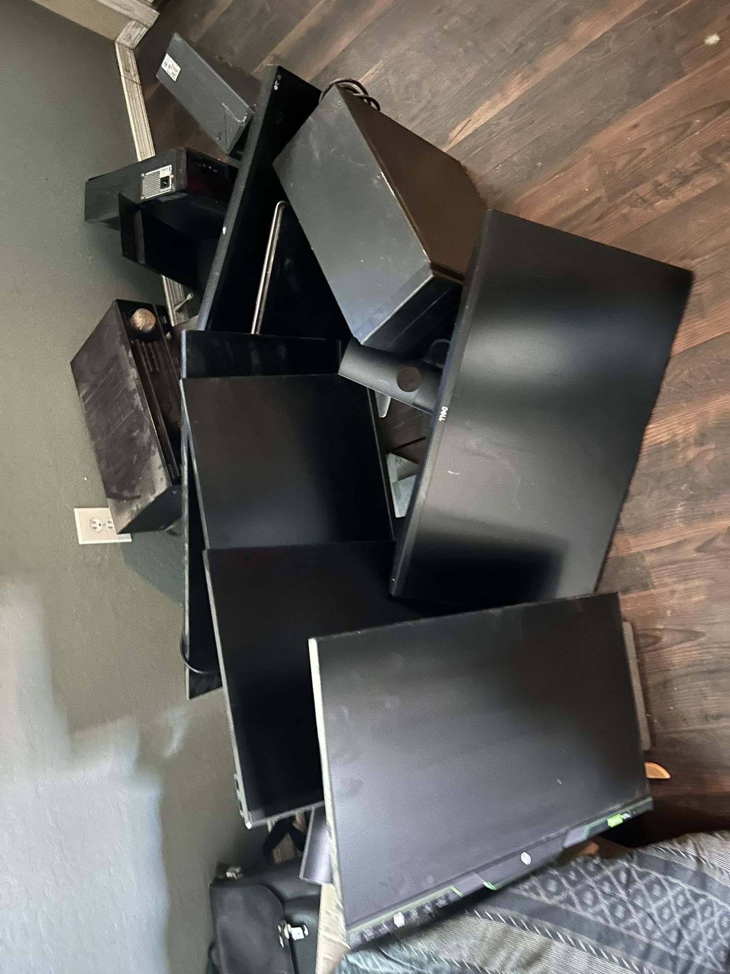 Monitors, 2 Desktop, 1 Server.