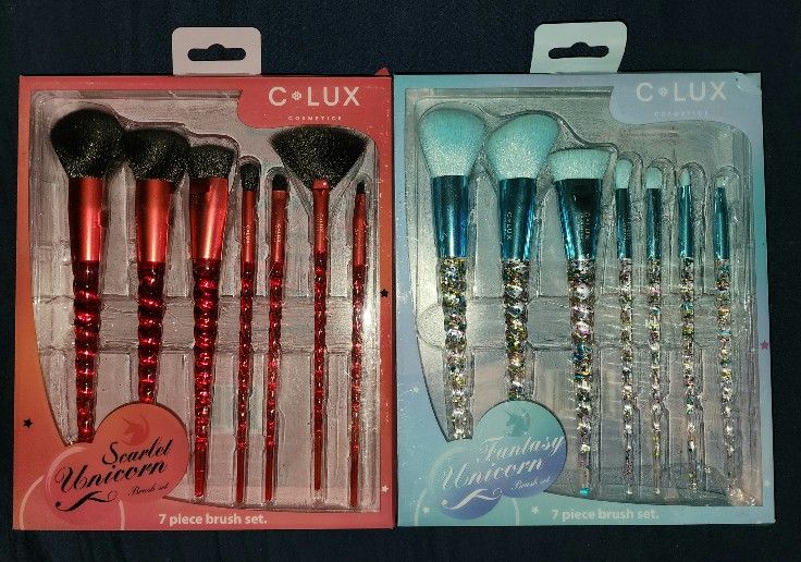 C Lux 7 Piece Makeup Brush Sets 