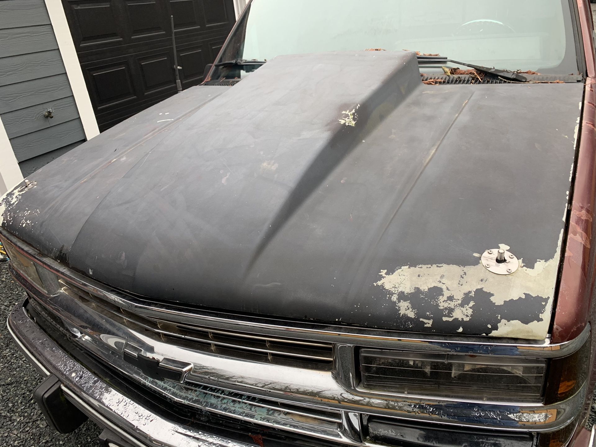1990 Silverado cowl hood