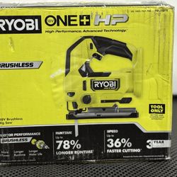 RYOBI ONE+ HP 18V Brushless Cordless Jig Saw (Tool Only)