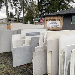 Quartz Granite remnants  