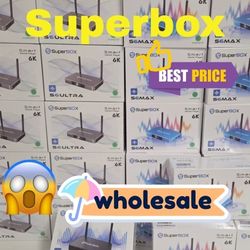 SUPERBOX S6 PRO - BRAND NEW  TV BOX - AUTHORIZED DEALER  - 1 YEAR WARRANTY ‼ 