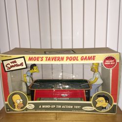 2002 The Simpsons Moe’s Tavern Pool Game