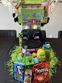 Minecraft Easter Basket
