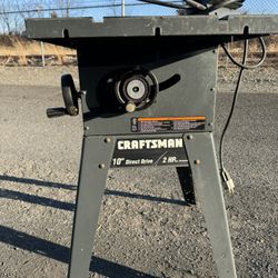 Craftsman Table Saw 