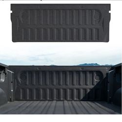 New Tailgate Mat Compatible with 2024 2025 2026 Ford Ranger Truck Tailgate Liner All Weather Protector TPE Durable Tailgate Cover Accessory 1pc-Black
