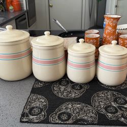 McCoy Canisters 8 Pieces 
