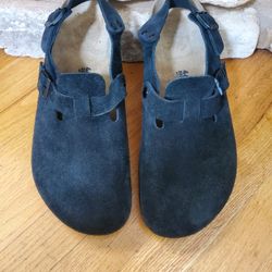 Birkenstock Tokio Clogs Men 46 US Size 14 Black Color New 