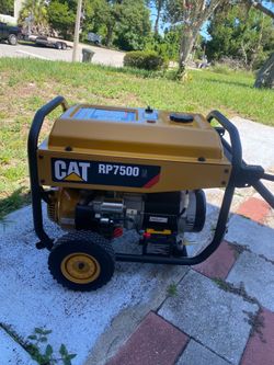 Generator caterpillar 7500/9375 watts