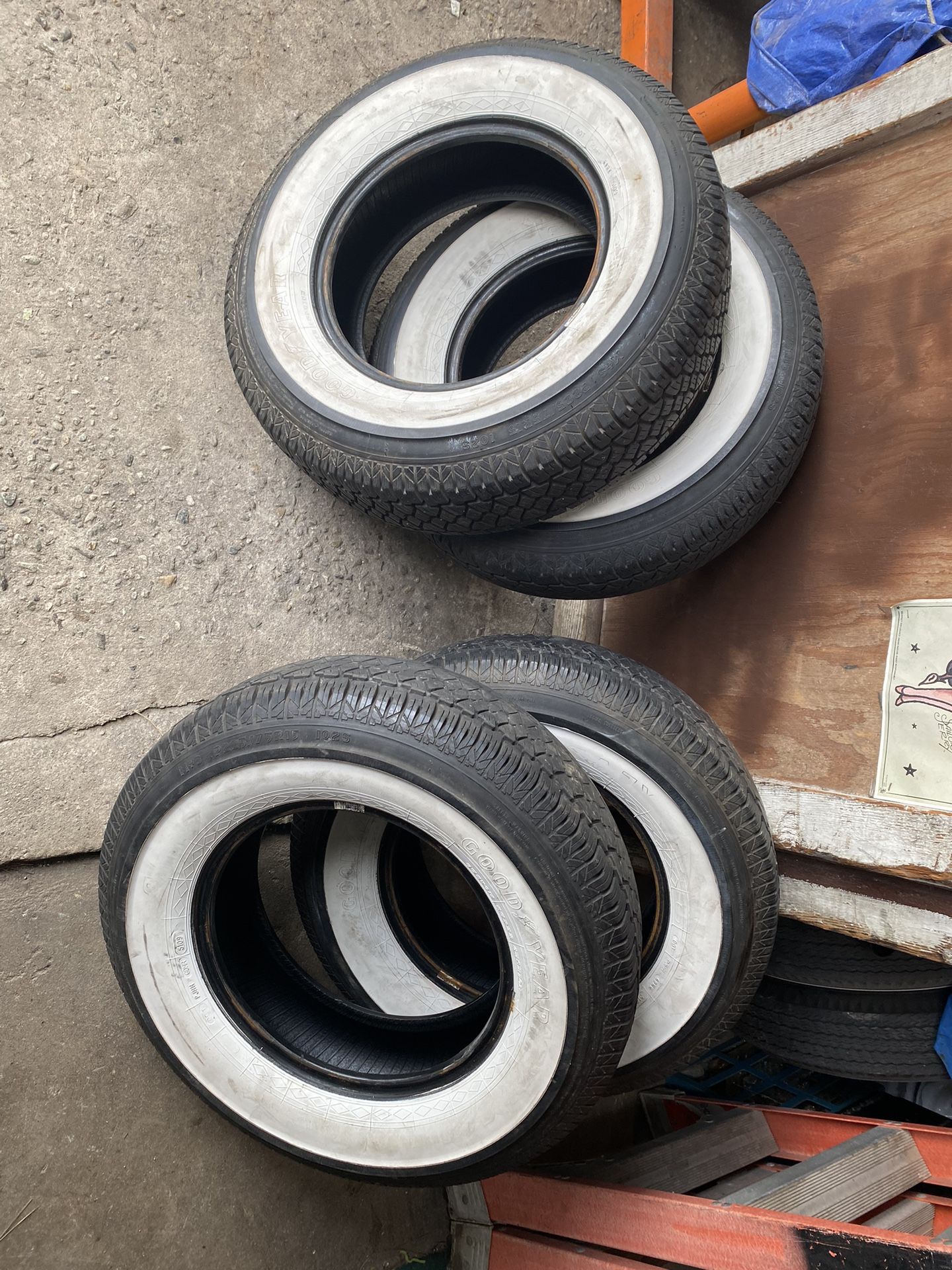 Goodyear Whitewall Tires
