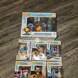 Disny Lilo And Stitch Funko Pops 