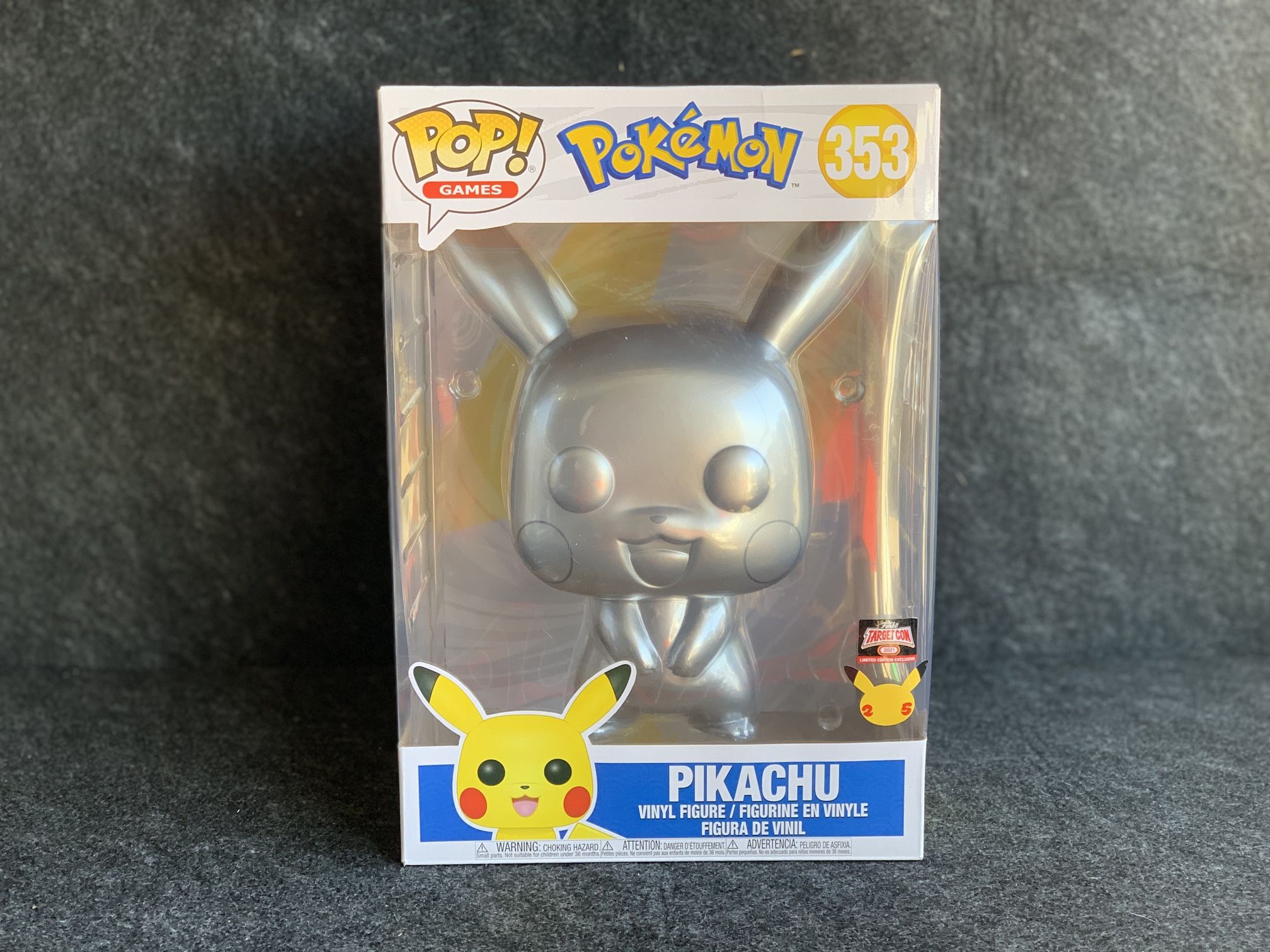 Pikachu funko pop cheap target 10 inch