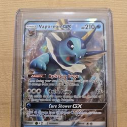 Pokemon Vaporeon GX #SM172 