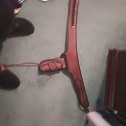 22 Caliber Holster Hand Made  Like  The  Old  Western  Brand New  Hand Made 150.00  Obo 