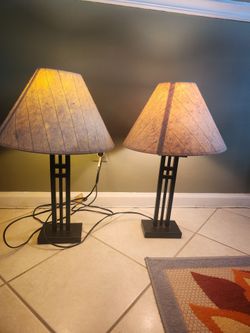 Set of table lamps
