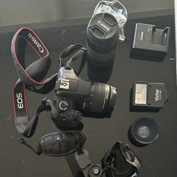 Canon EOS Rebel T6 + Accessories