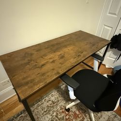 Desk and Desk Chair