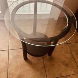Side Glass Table 