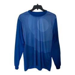Men’s Blue Goalkeeper  shirt Size Large 