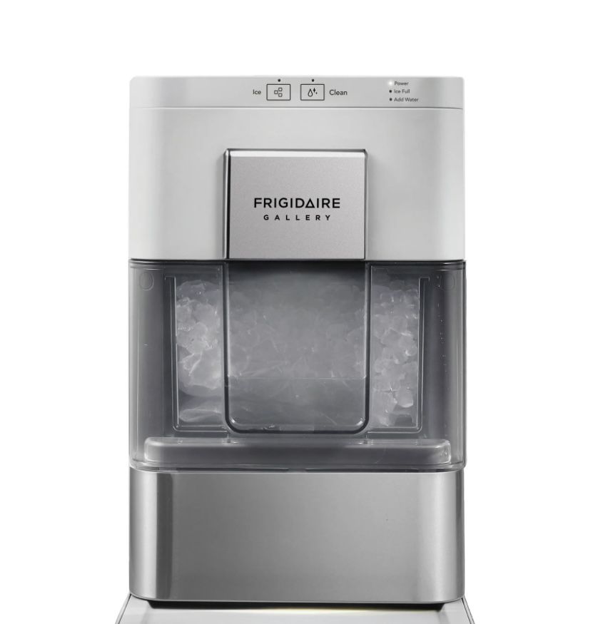 Frigidaire Gallery 44 lbs. Touchscreen Nugget Ice Maker - Stainless Steel Accent