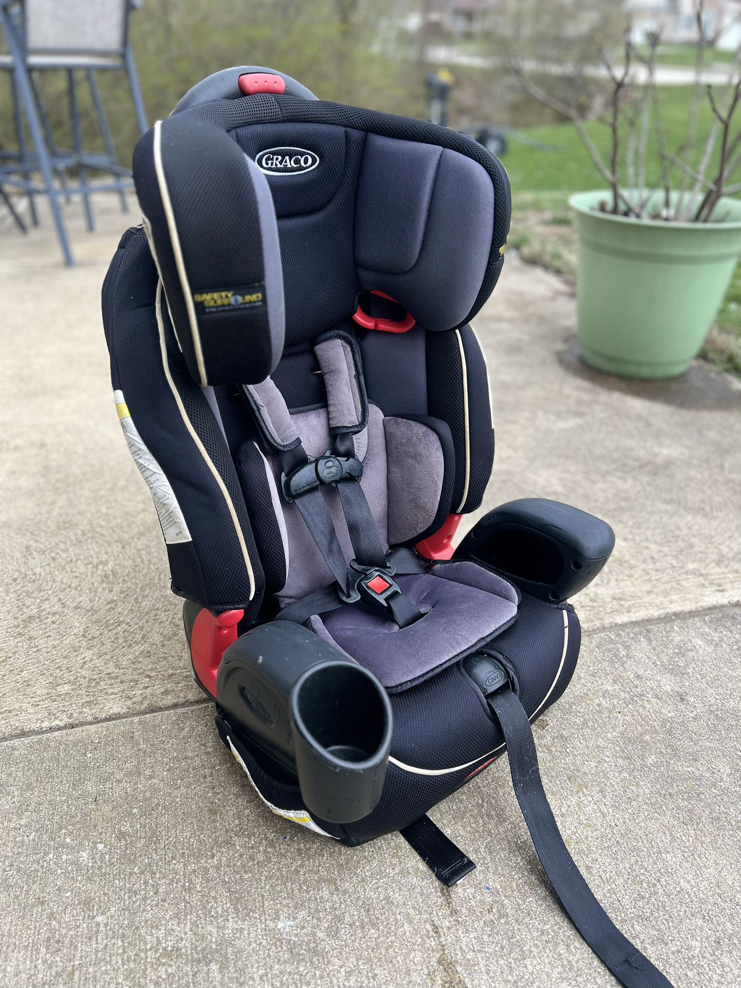 Graco Car Seat Infant To 12 Y.O. Adjustable 