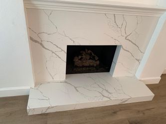 Fireplace whit Quartz