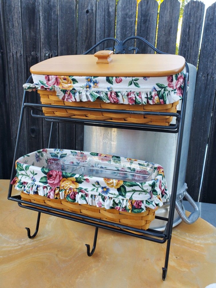 Two Longaberger Basket Sets