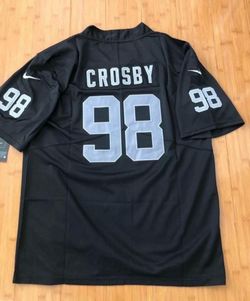 Raiders jersey Maxx Crosby jersey 98 (Small and 3XL)