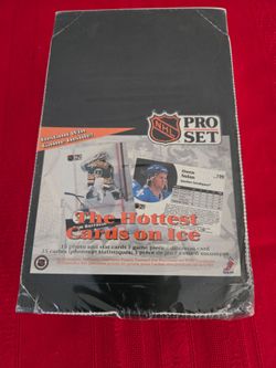 1991-92 NHL Pro Set Series 1 Hockey Factory  Sealed Box 36 Packs